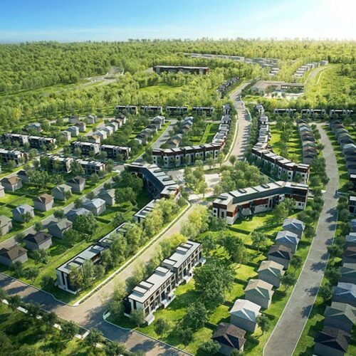 Projet Urbanova Maisons de ville neuves en vente a Lanaudiere