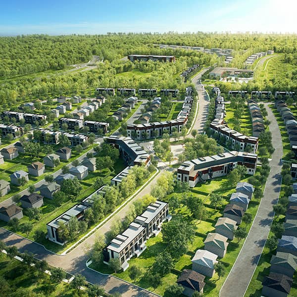 Projet Urbanova Maisons de ville neuves en vente a Lanaudiere